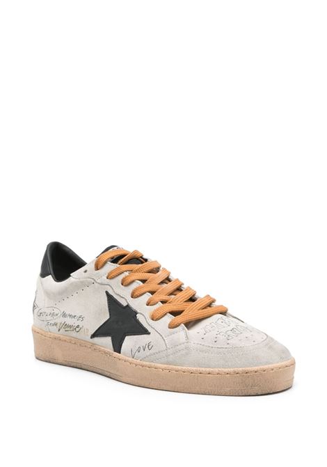 Sneakers Ball Star in grigio e nero Golden goose - uomo GOLDEN GOOSE | GMF00117F00757860336